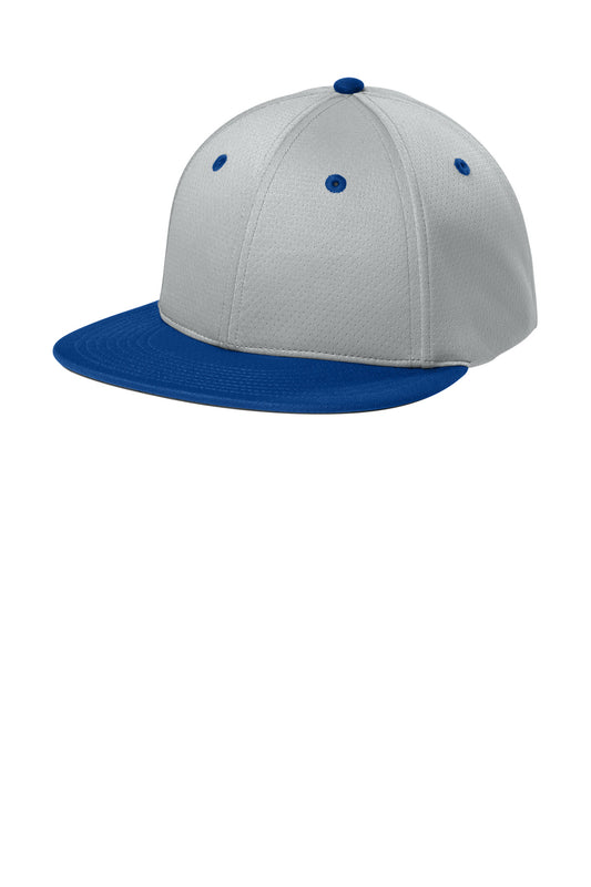 Sport-Tek Impact Mesh Stretch-Tek Cap STC70 Silver/ True Royal/ Silver