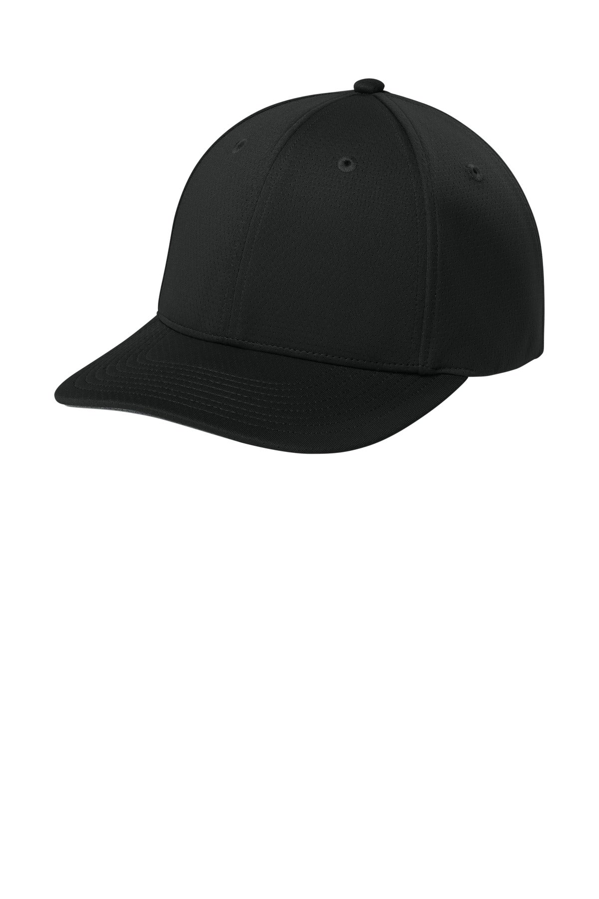 Sport-Tek Impact Mesh Stretch-Tek Adjustable Cap STC71 Black