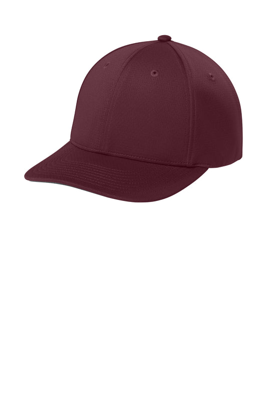 Sport-Tek Impact Mesh Stretch-Tek Adjustable Cap STC71 Maroon
