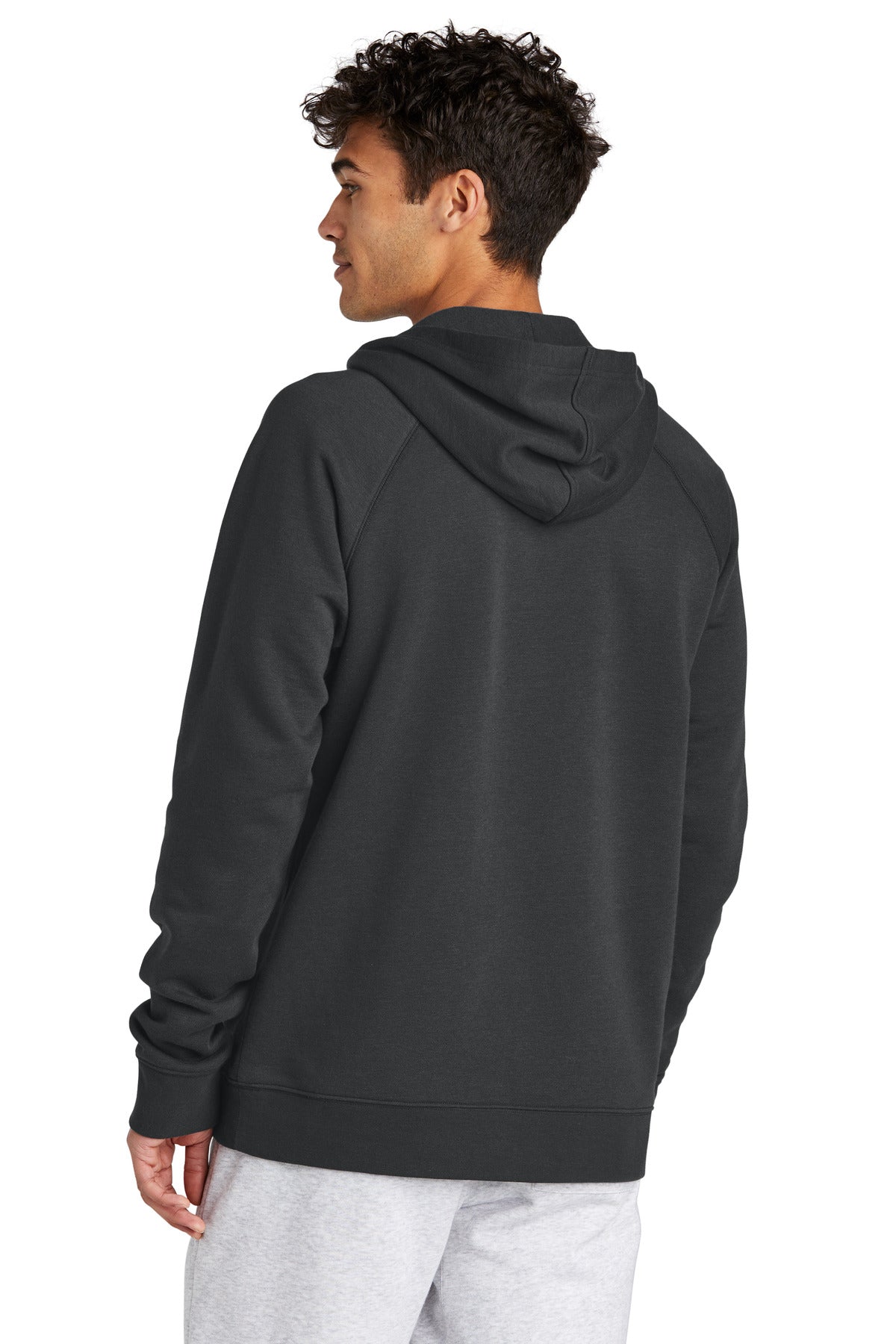 Sport-Tek Drive Fleece Pullover Hoodie STF200 Charcoal Grey