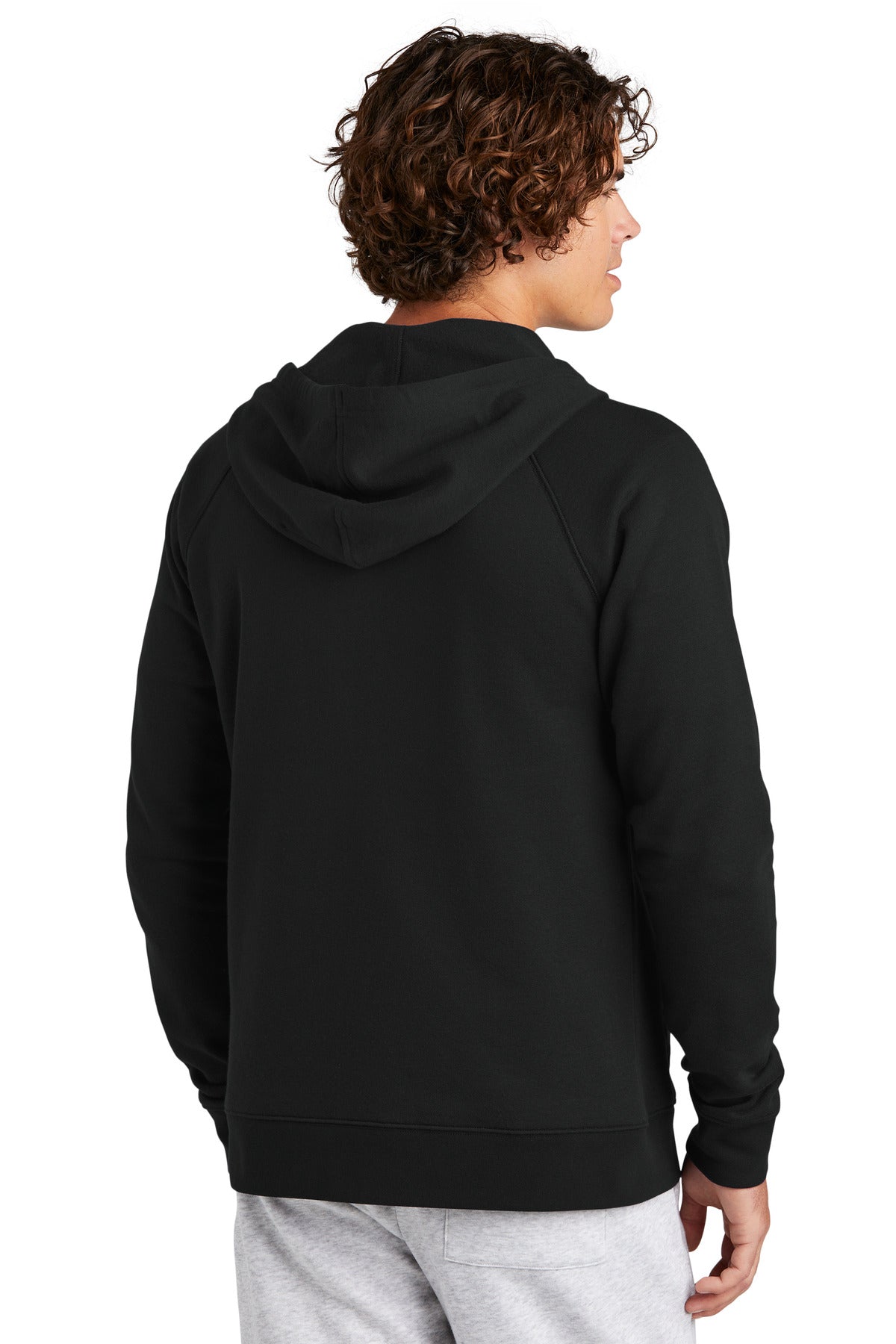 Sport-Tek Drive Fleece Hooded Full-Zip STF201 Black