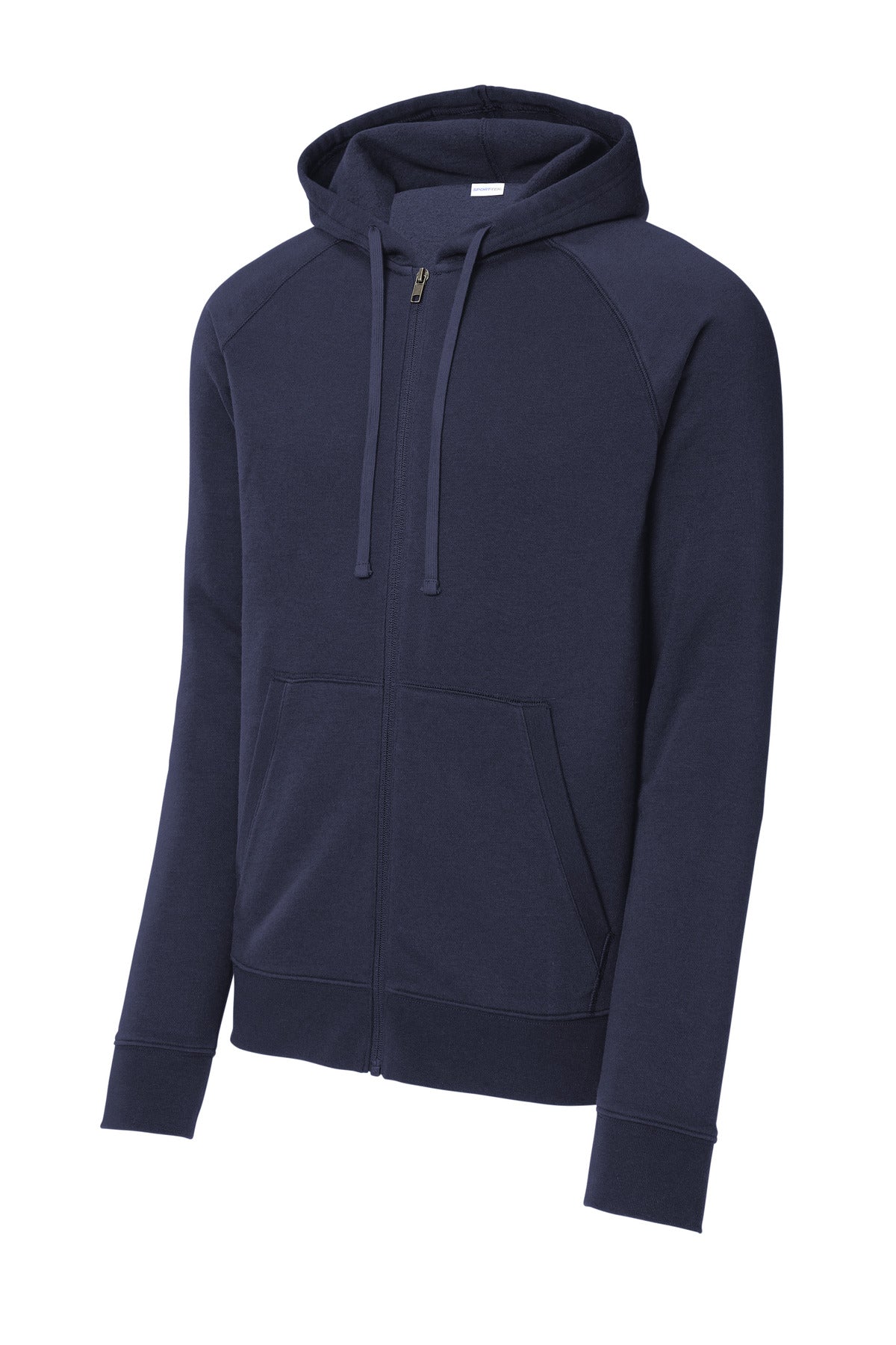 Sport-Tek Drive Fleece Hooded Full-Zip STF201 True Navy