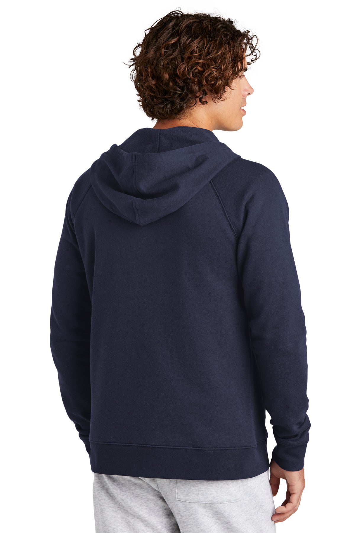 Sport-Tek Drive Fleece Hooded Full-Zip STF201 True Navy