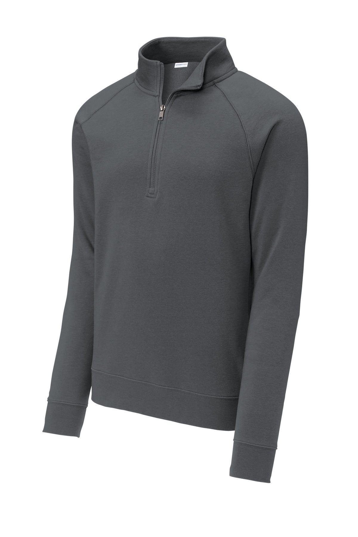 Sport-Tek Drive Fleece 1/4-Zip Pullover STF202 Dark Smoke Grey