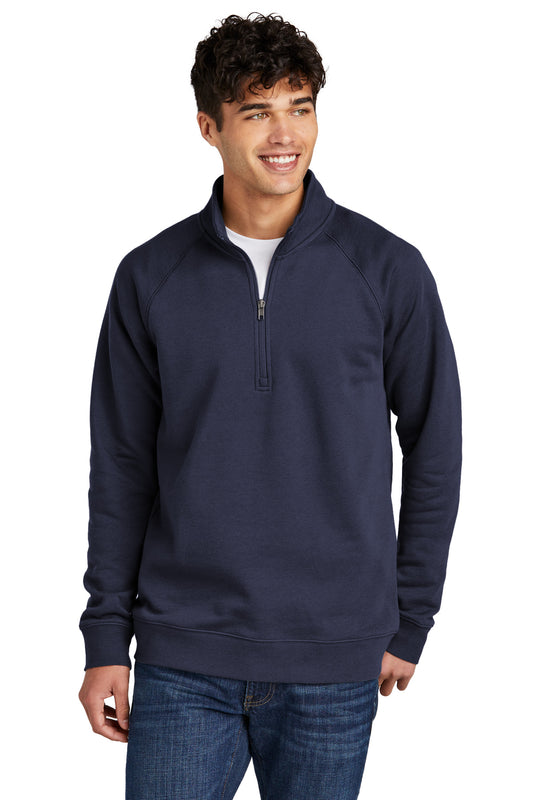 Sport-Tek Drive Fleece 1/4-Zip Pullover STF202 True Navy