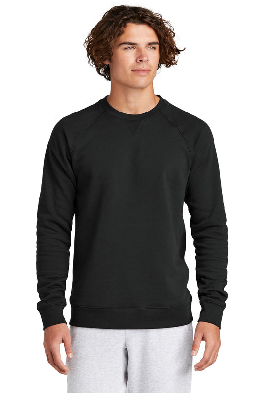 Sport-Tek Drive Fleece Crewneck STF203 Black