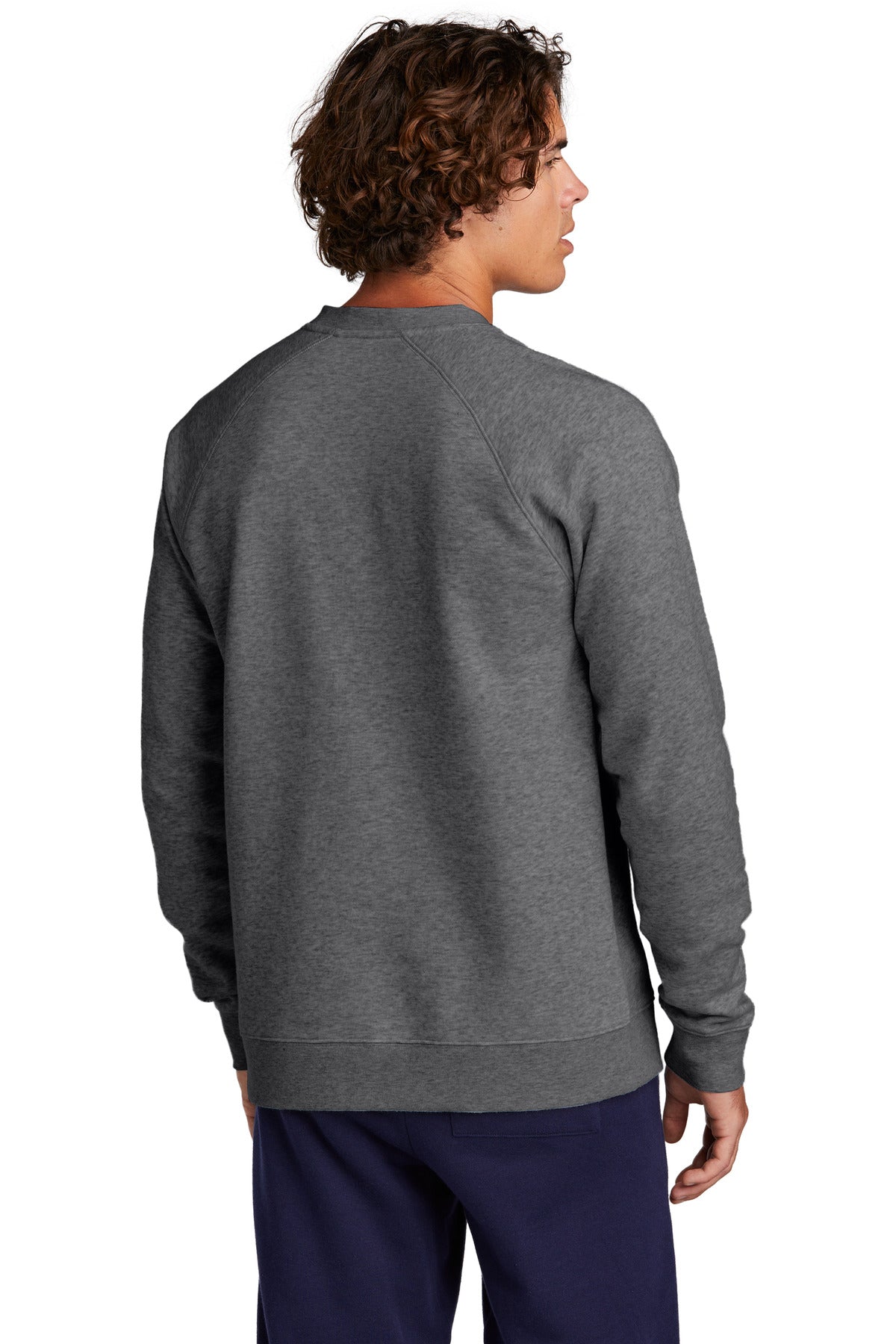 Sport-Tek Drive Fleece Crewneck STF203 Graphite Heather