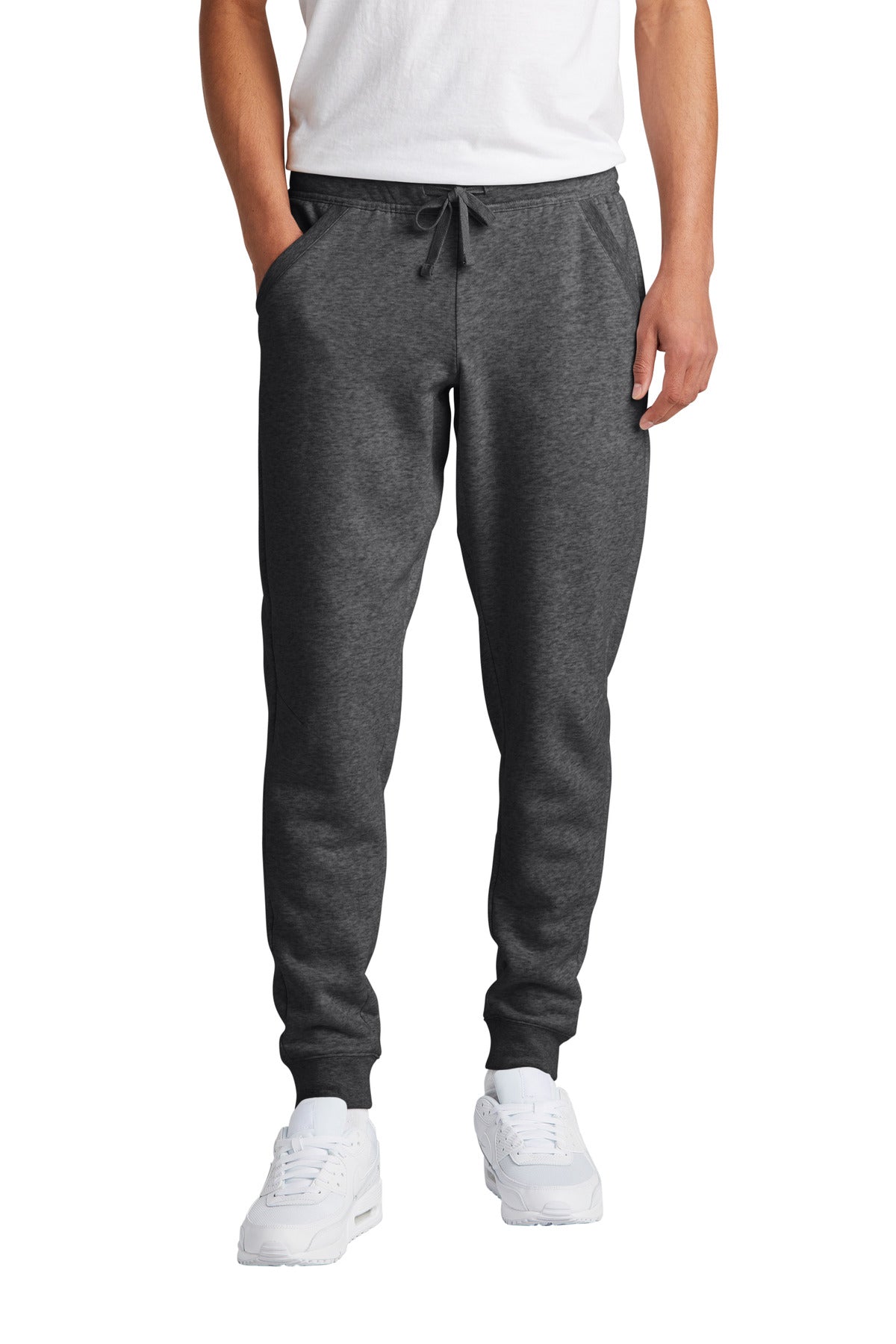 Sport-Tek Drive Fleece Jogger STF204 Graphite Heather