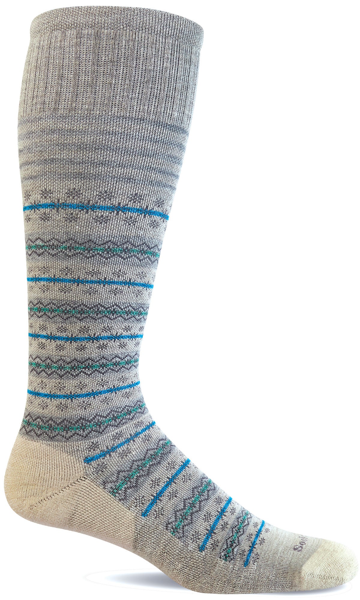 Sockwell SW166W Mini Fairisle Compression Socks