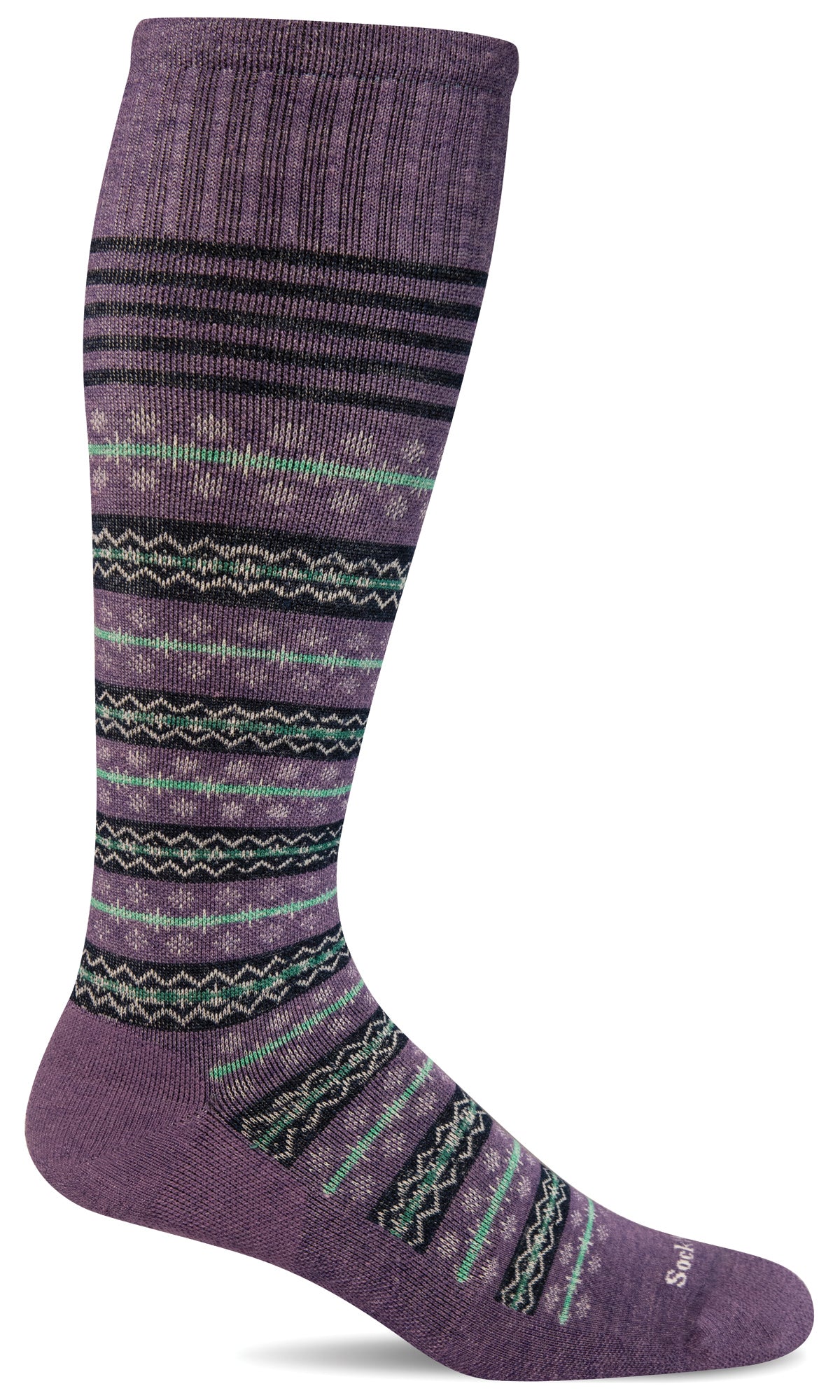 Sockwell SW166W Mini Fairisle Compression Socks