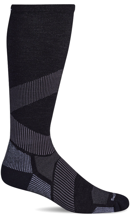 SockWell SW184M Men's Firm Graduated Compression Stabilizer II OTC Black