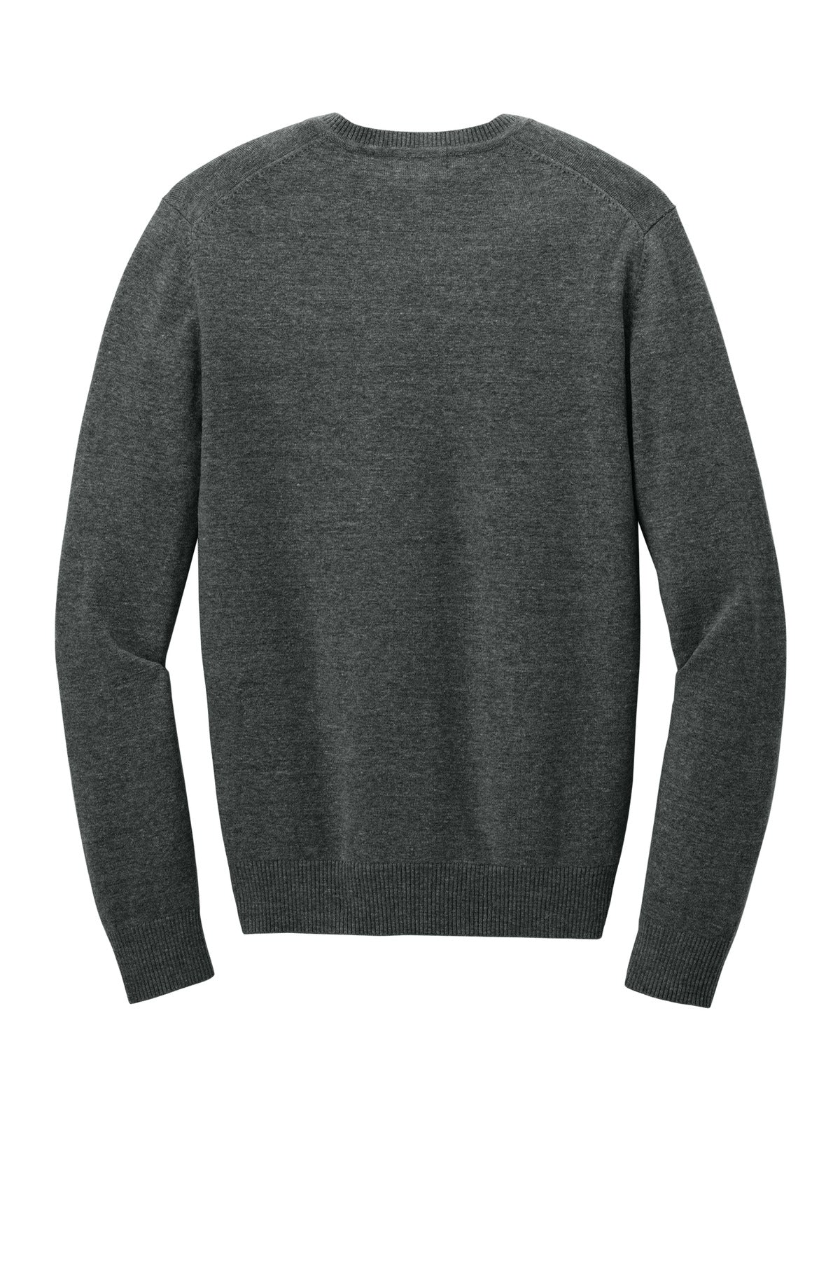 Port Authority Easy Care V-Neck Sweater SW2850 Charcoal Heather