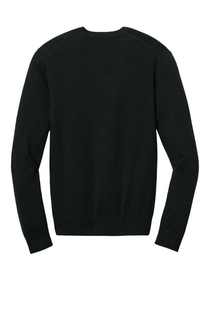 Port Authority Easy Care V-Neck Sweater SW2850 Deep Black