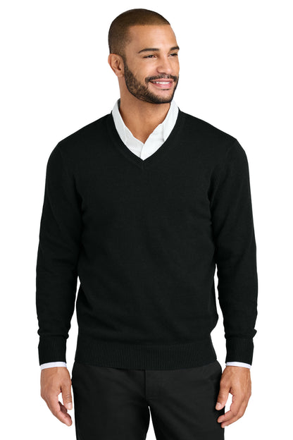 Port Authority Easy Care V-Neck Sweater SW2850 Deep Black