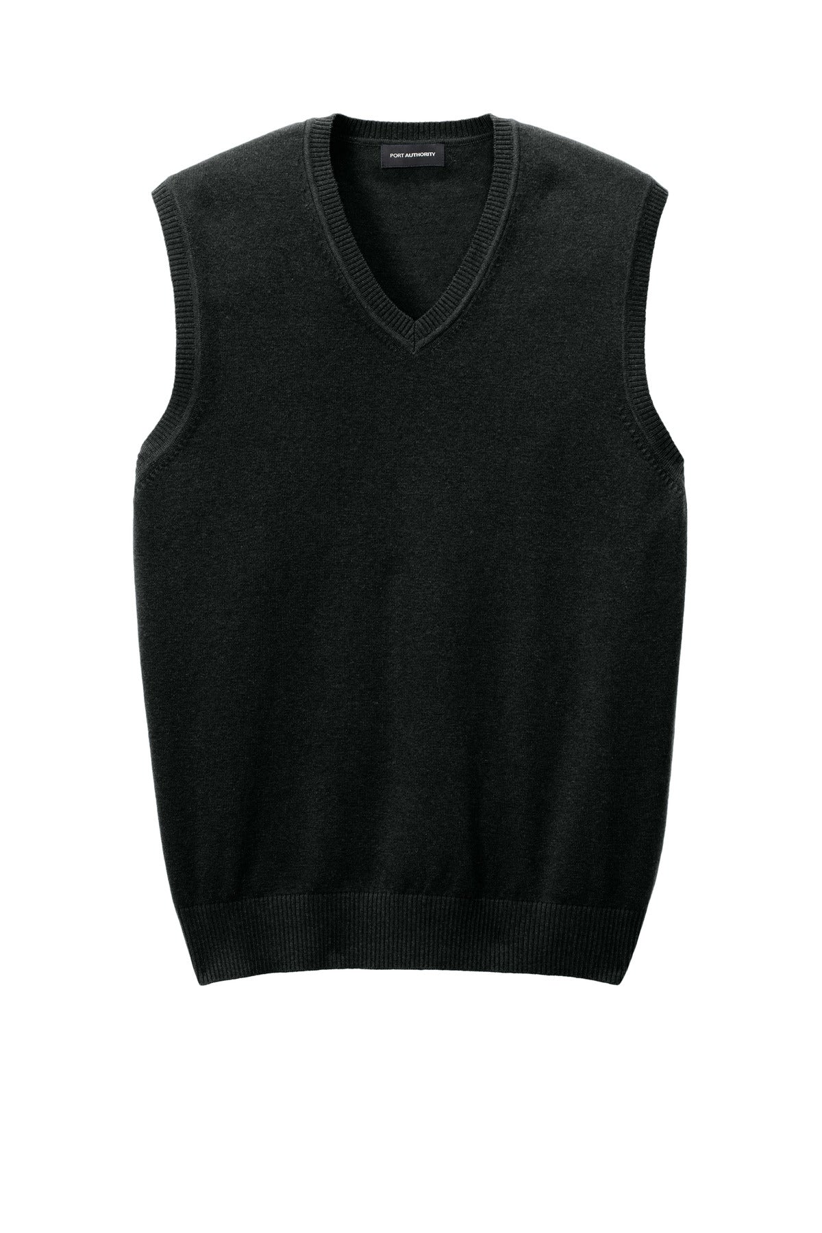 Port Authority Easy Care Sweater Vest SW2860 Deep Black