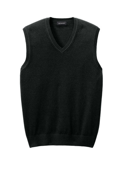 Port Authority Easy Care Sweater Vest SW2860 Deep Black