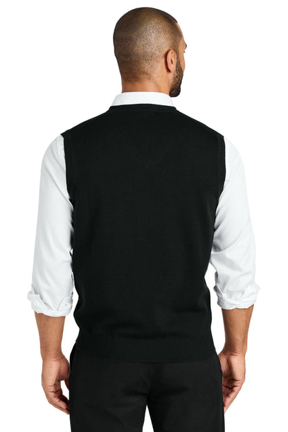 Port Authority Easy Care Sweater Vest SW2860 Deep Black