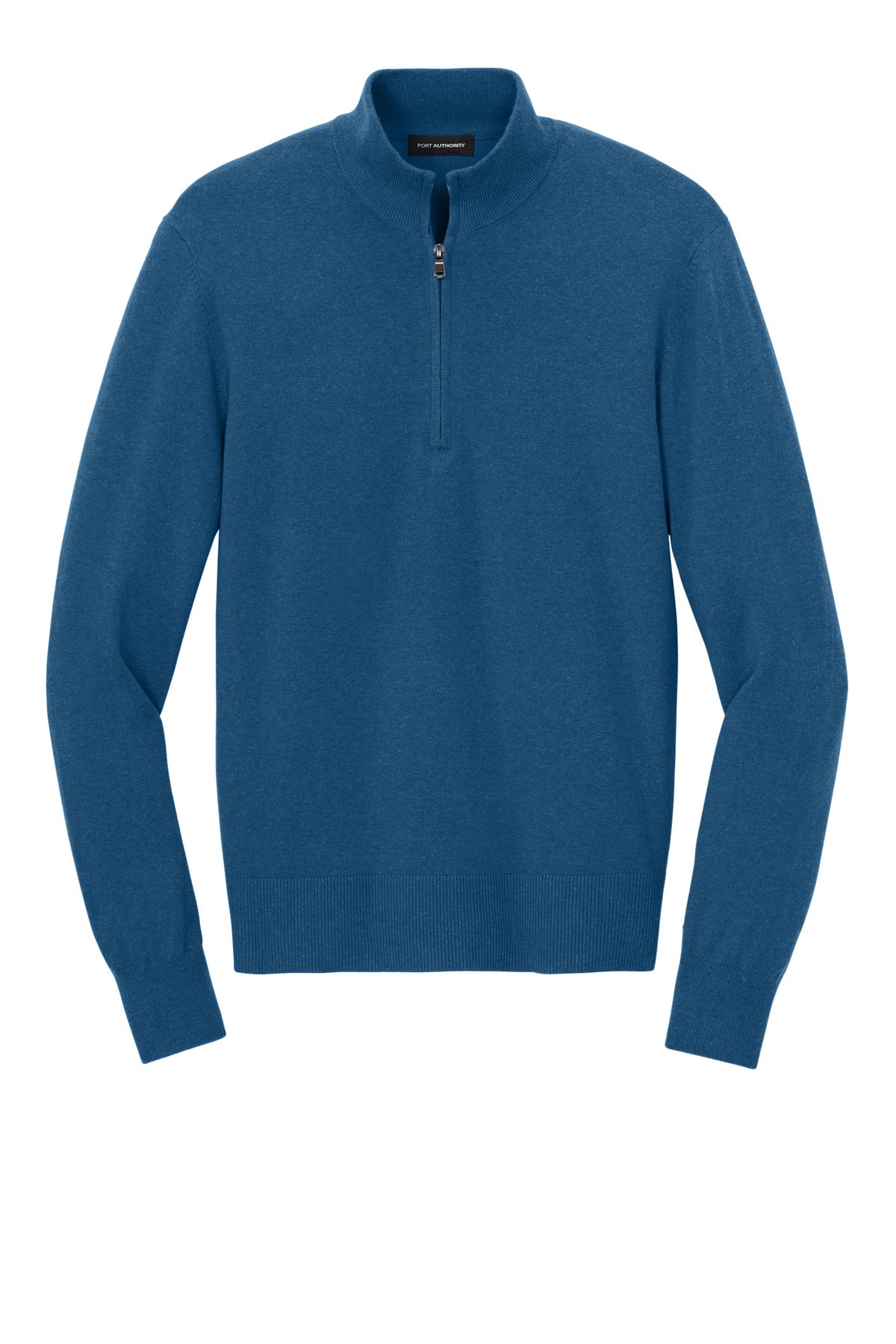 Port Authority Easy Care 1/4-Zip Sweater SW2900 Aegean Blue Heather