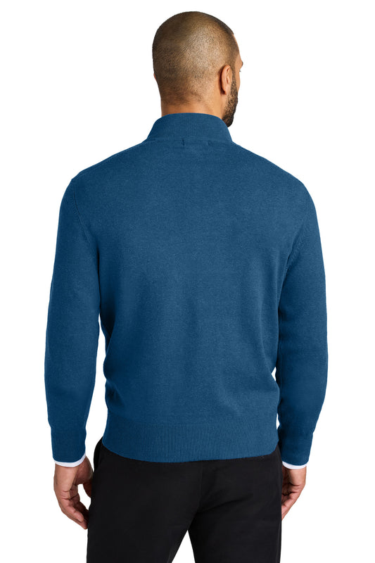 Port Authority Easy Care 1/4-Zip Sweater SW2900 Aegean Blue Heather