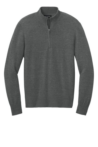 Port Authority Easy Care 1/4-Zip Sweater SW2900 Charcoal Heather