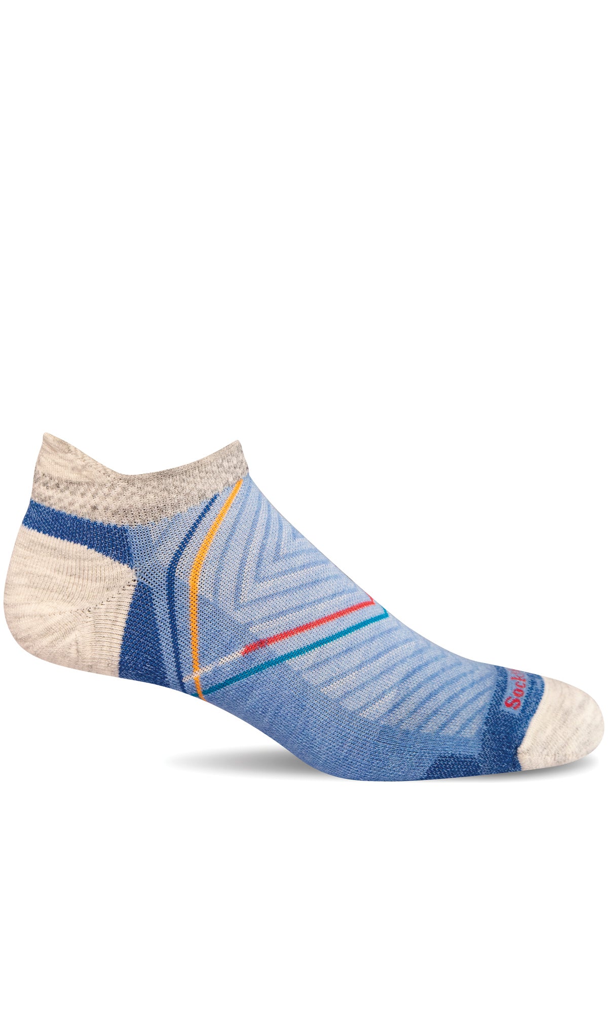 SockWell SW88W Women's Firm Compression Pulse Micro Cornflower