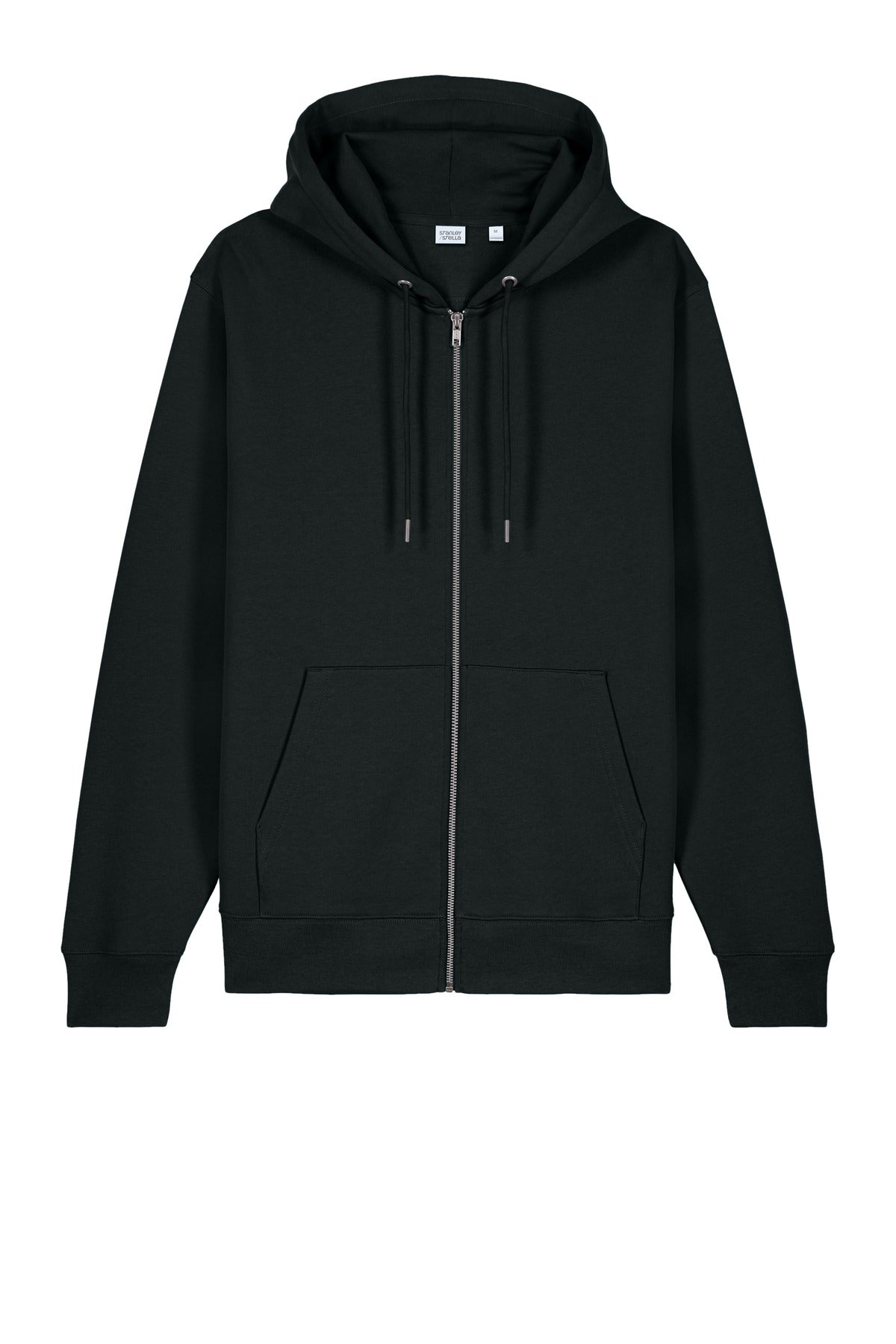 Stanley/Stella Unisex Cultivator 2.0 Full-Zip Hooded Sweatshirt SXU005 Black