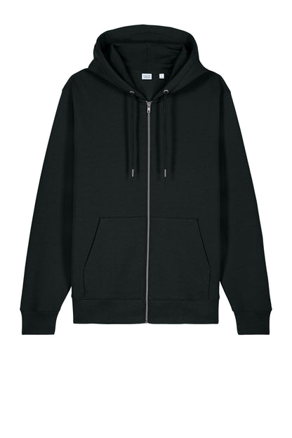 Stanley/Stella Unisex Cultivator 2.0 Full-Zip Hooded Sweatshirt SXU005 Black