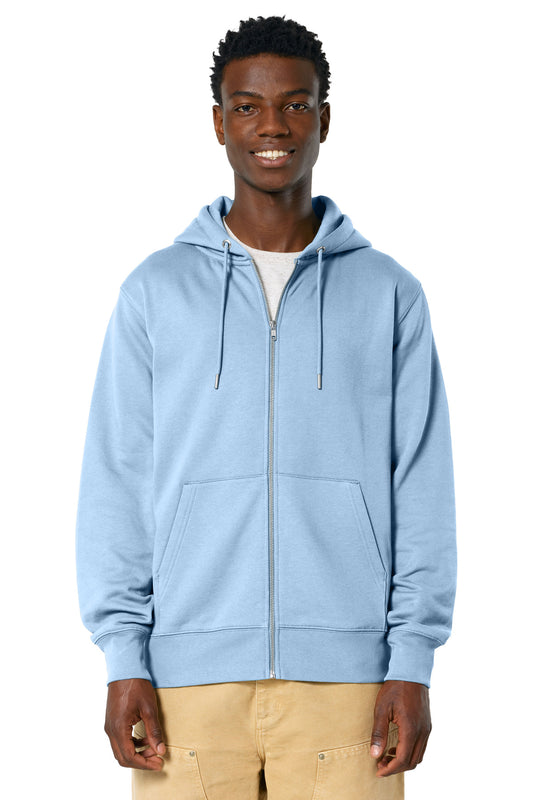 Stanley/Stella Unisex Cultivator 2.0 Full-Zip Hooded Sweatshirt SXU005 Blue Soul