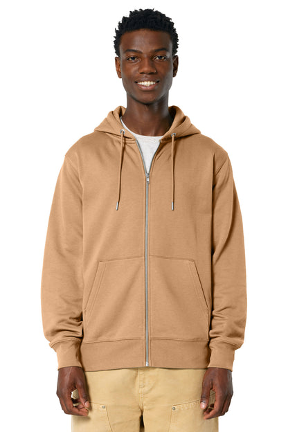 Stanley/Stella Unisex Cultivator 2.0 Full-Zip Hooded Sweatshirt SXU005 Latte