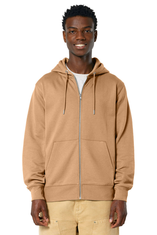 Stanley/Stella Unisex Cultivator 2.0 Full-Zip Hooded Sweatshirt SXU005 Latte
