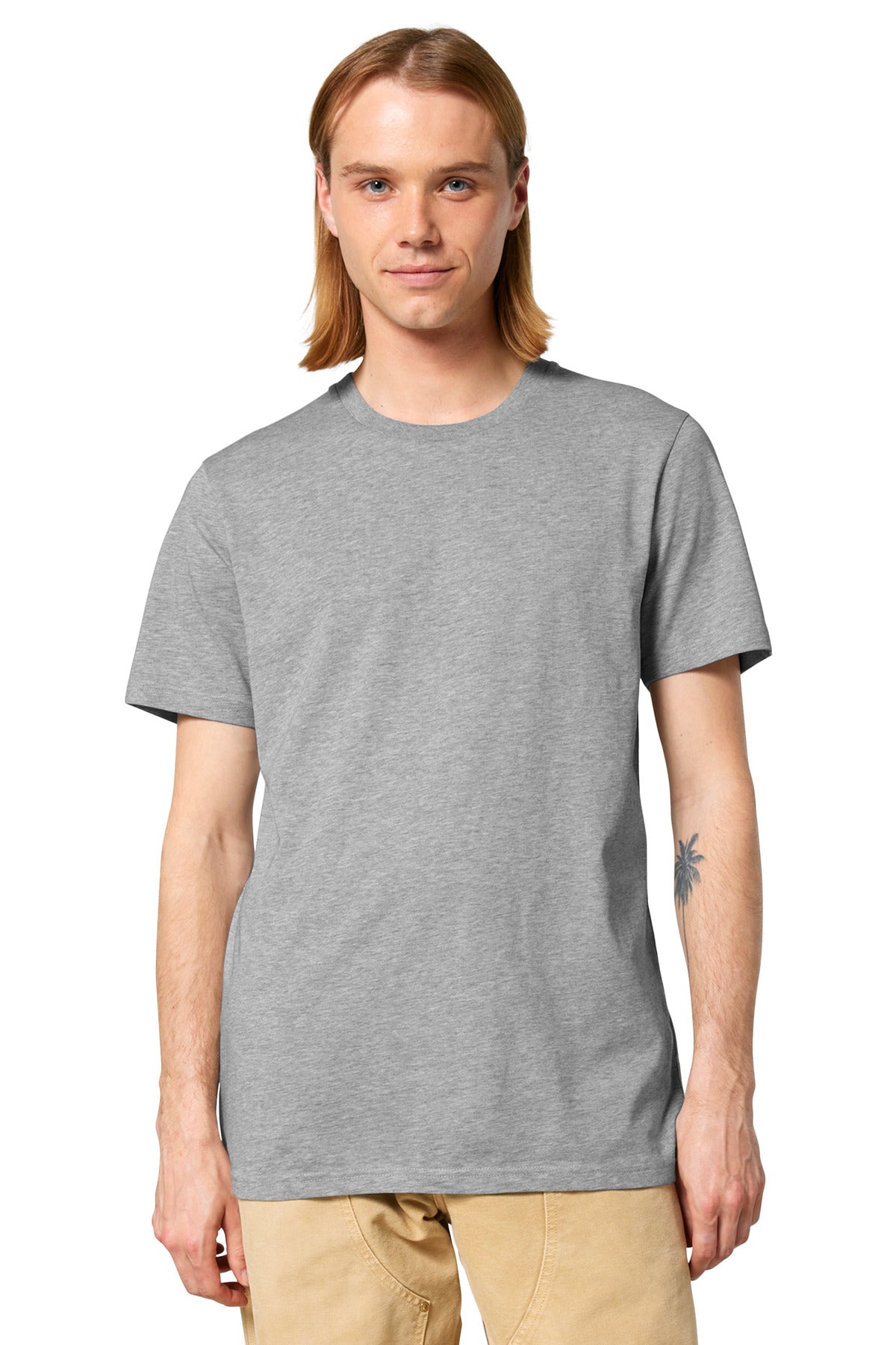 Stanley/Stella Unisex Crafter Tee SXU007 Heather Grey