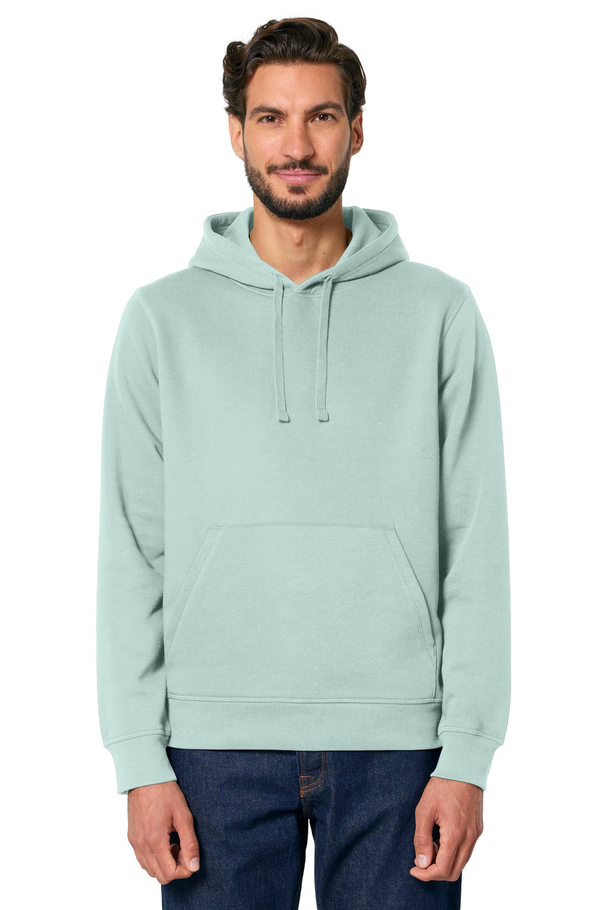 Stanley/Stella Unisex Drummer 2.0 Hooded Sweatshirt SXU009 Caribbean Blue