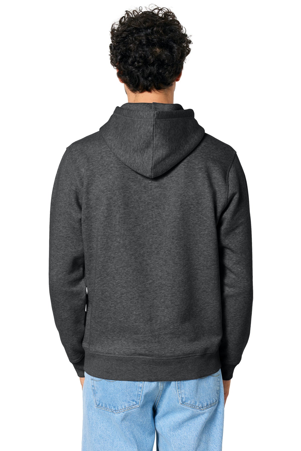 Stanley/Stella Unisex Drummer 2.0 Hooded Sweatshirt SXU009 Dark Heather Grey