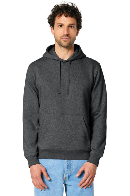 Stanley/Stella Unisex Drummer 2.0 Hooded Sweatshirt SXU009 Dark Heather Grey