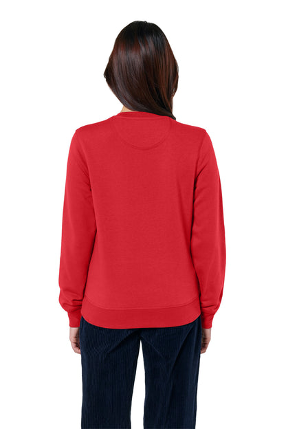Stanley/Stella Unisex Roller Crewneck Sweatshirt SXU010 Red