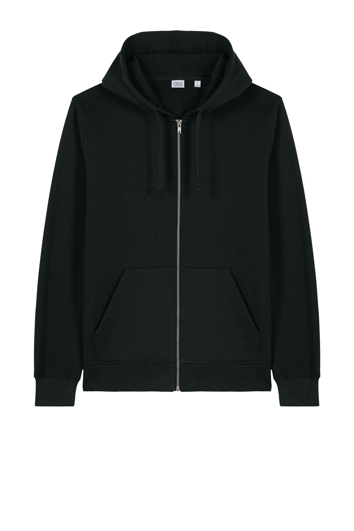 Stanley/Stella Unisex Mixer Full-Zip Hooded Sweatshirt SXU011 Black
