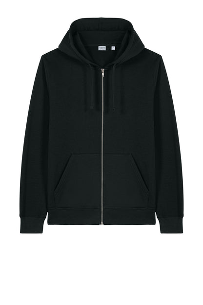 Stanley/Stella Unisex Mixer Full-Zip Hooded Sweatshirt SXU011 Black