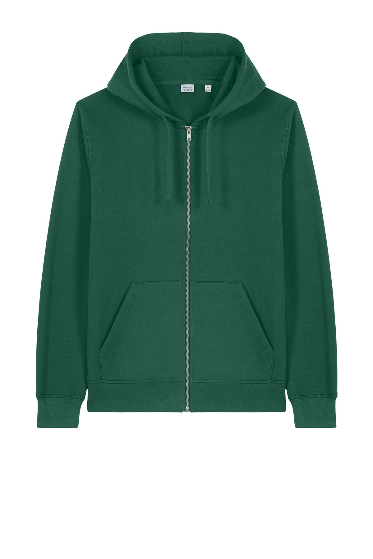 Stanley/Stella Unisex Mixer Full-Zip Hooded Sweatshirt SXU011 Bottle Green
