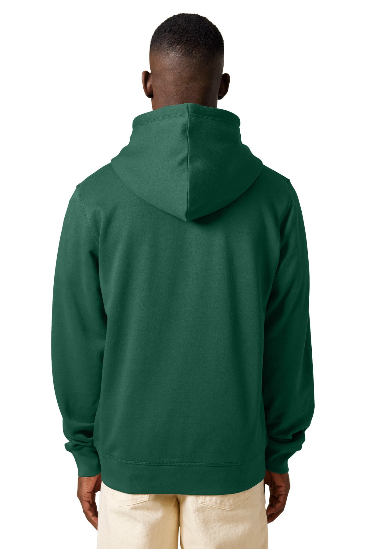 Stanley/Stella Unisex Mixer Full-Zip Hooded Sweatshirt SXU011 Bottle Green