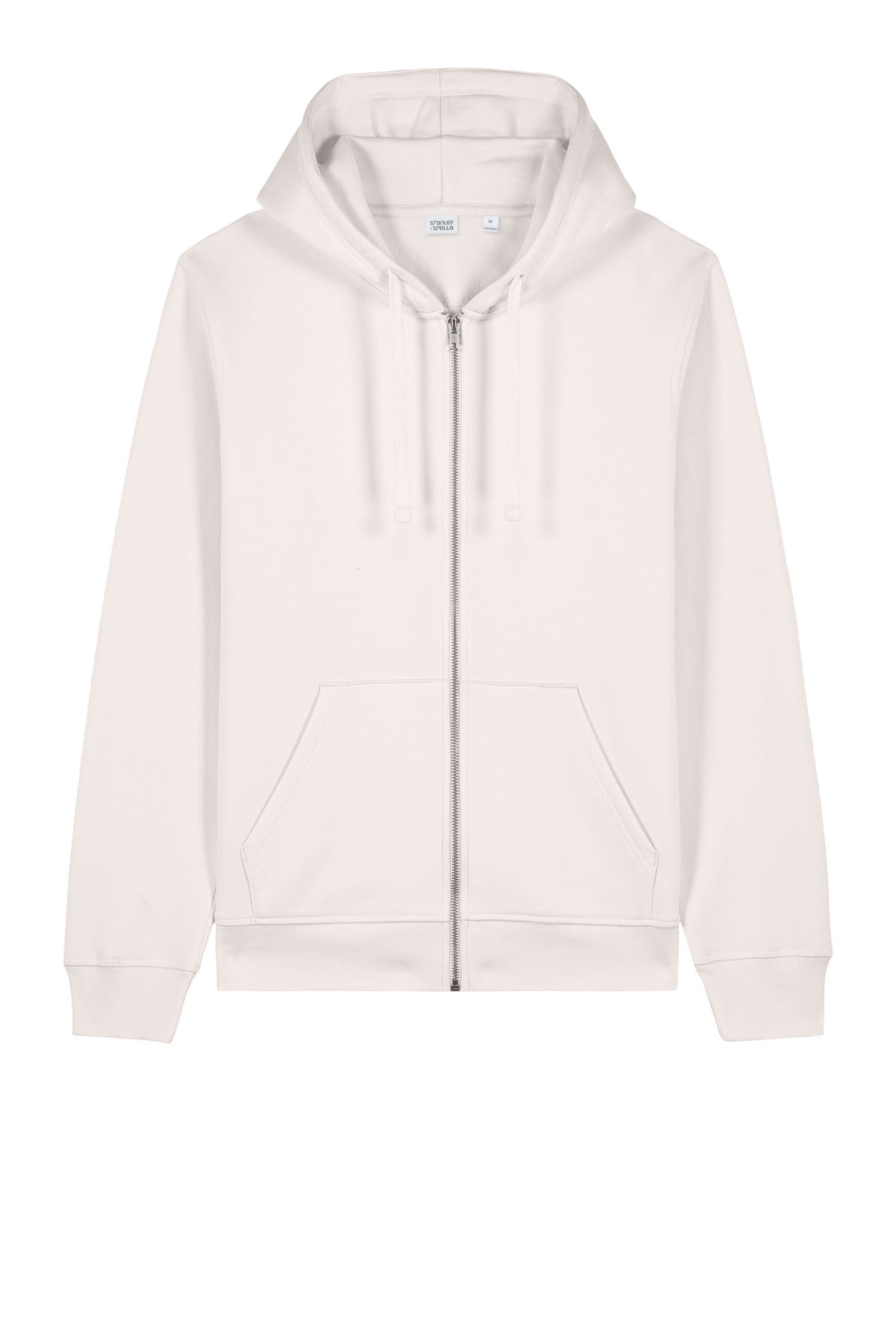 Stanley/Stella Unisex Mixer Full-Zip Hooded Sweatshirt SXU011 Vintage White