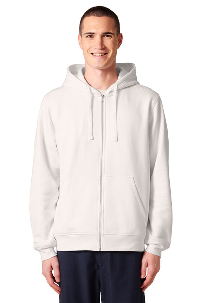 Stanley/Stella Unisex Mixer Full-Zip Hooded Sweatshirt SXU011 Vintage White