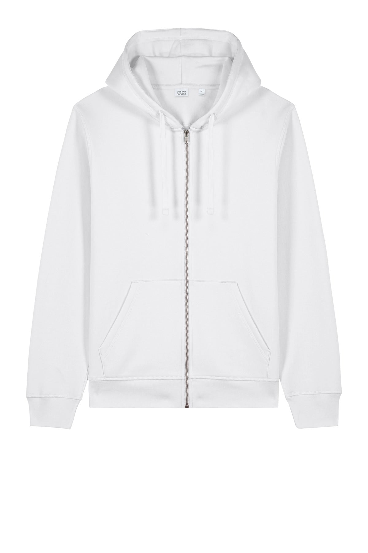 Stanley/Stella Unisex Mixer Full-Zip Hooded Sweatshirt SXU011 White