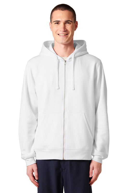 Stanley/Stella Unisex Mixer Full-Zip Hooded Sweatshirt SXU011 White
