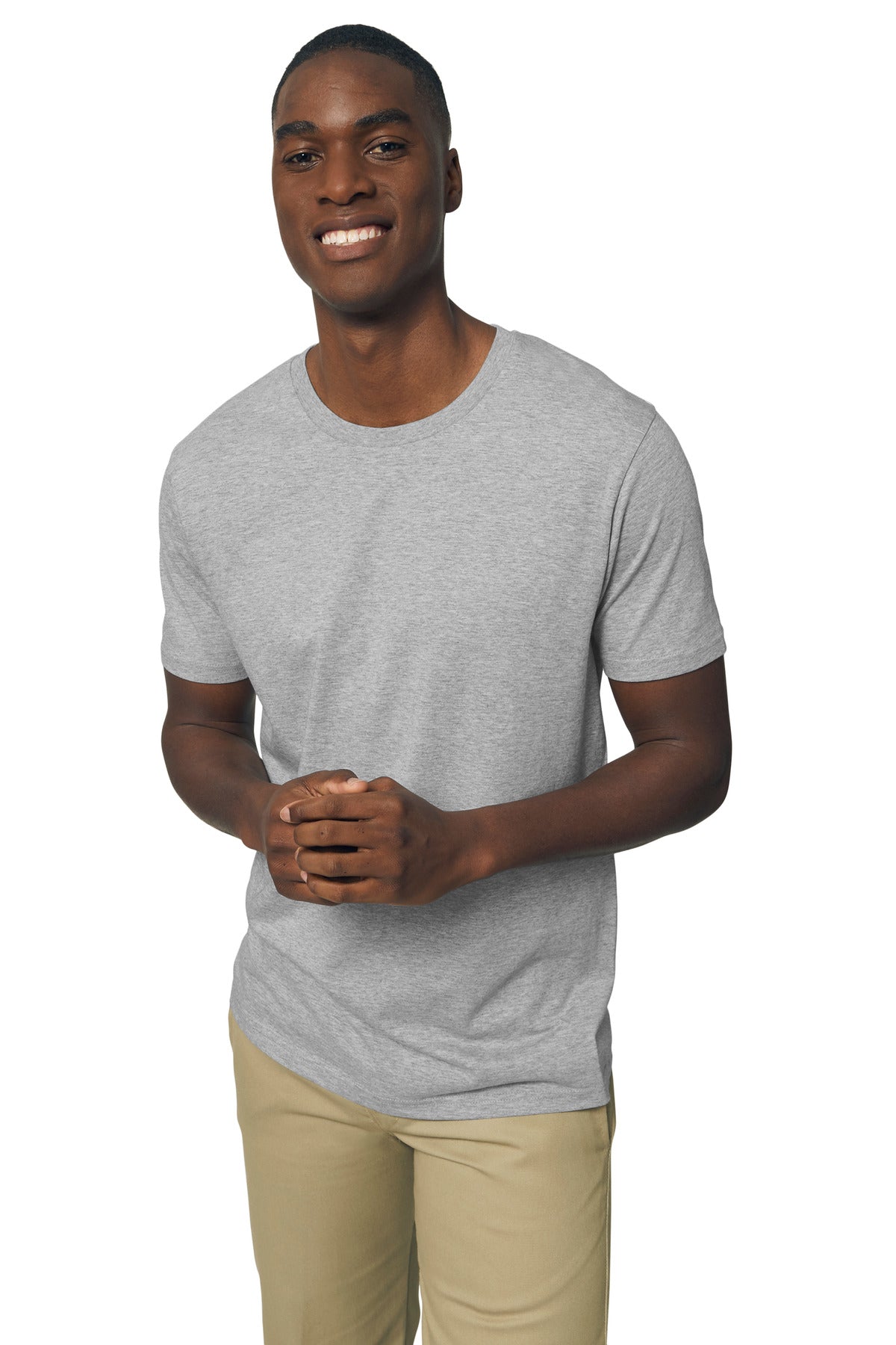 Stanley/Stella Unisex Rocker Tee SXU016 Heather Grey