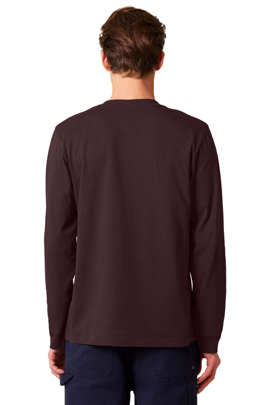 Stanley/Stella Unisex Creator 2.0 Long Sleeve Tee SXU022 Red Brown