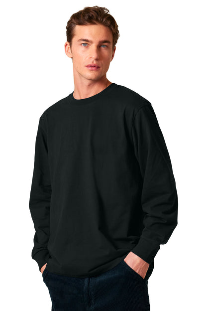 Stanley/Stella Unisex Freestyler Heavyweight Long Sleeve Tee SXU023 Black