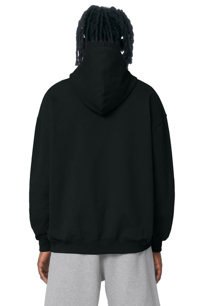 Stanley/Stella Unisex Cooper Dry Hooded Sweatshirt SXU028 Black