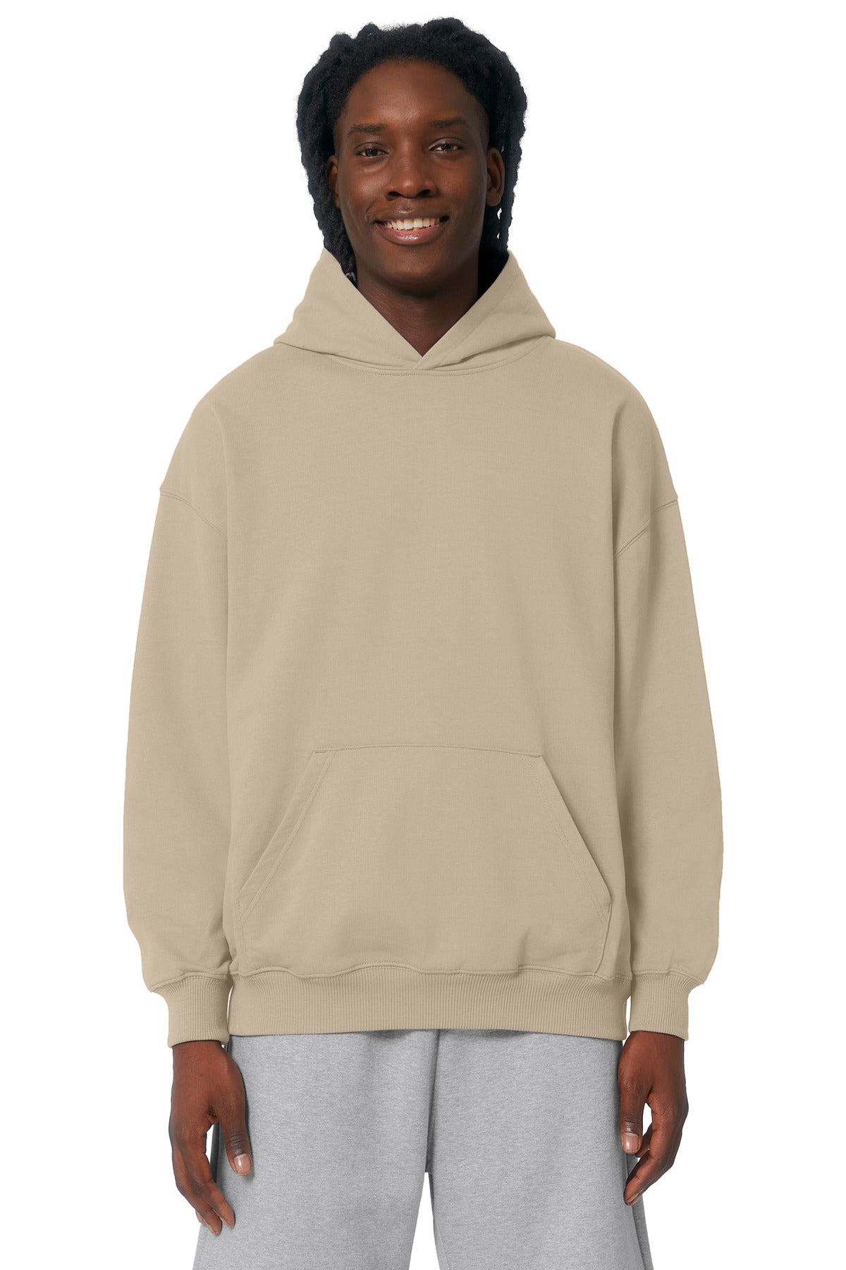 Stanley/Stella Unisex Cooper Dry Hooded Sweatshirt SXU028 Desert Dust
