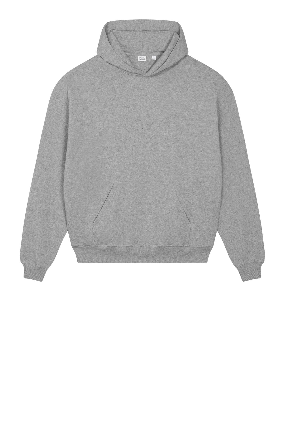 Stanley/Stella Unisex Cooper Dry Hooded Sweatshirt SXU028 Heather Grey