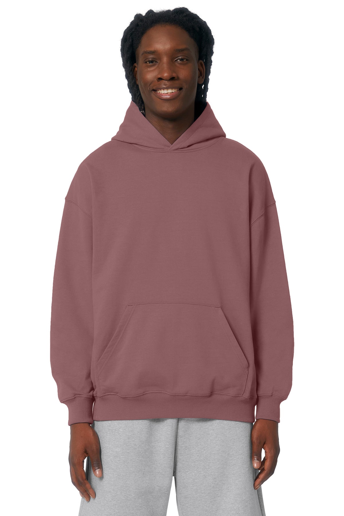 Stanley/Stella Unisex Cooper Dry Hooded Sweatshirt SXU028 Kaffa Coffee